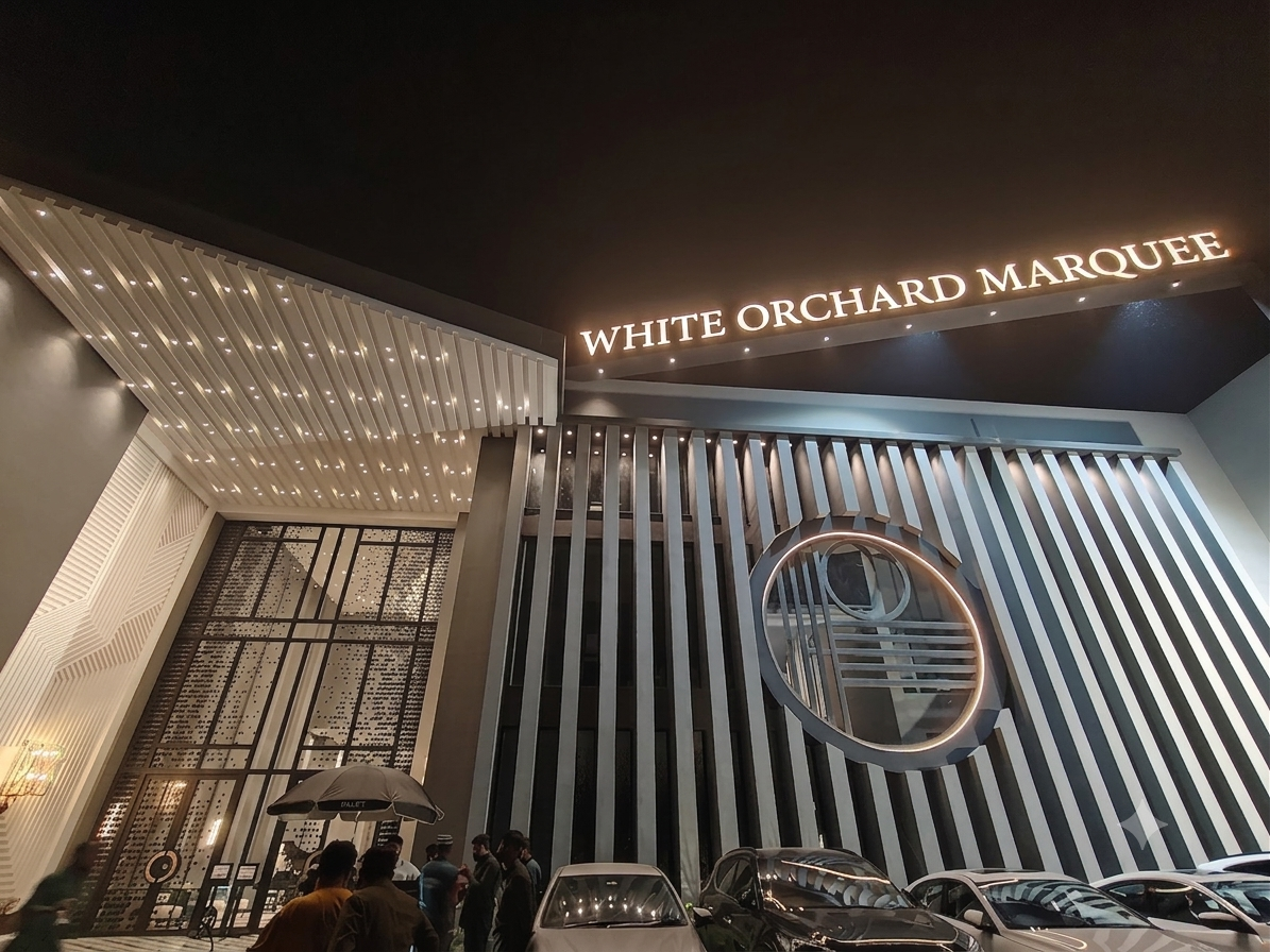 White Orchard Event Complex — Exterior
